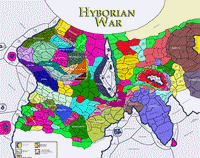 Aurelian's NPK (non-player kingdoms) map of Hyborian War .